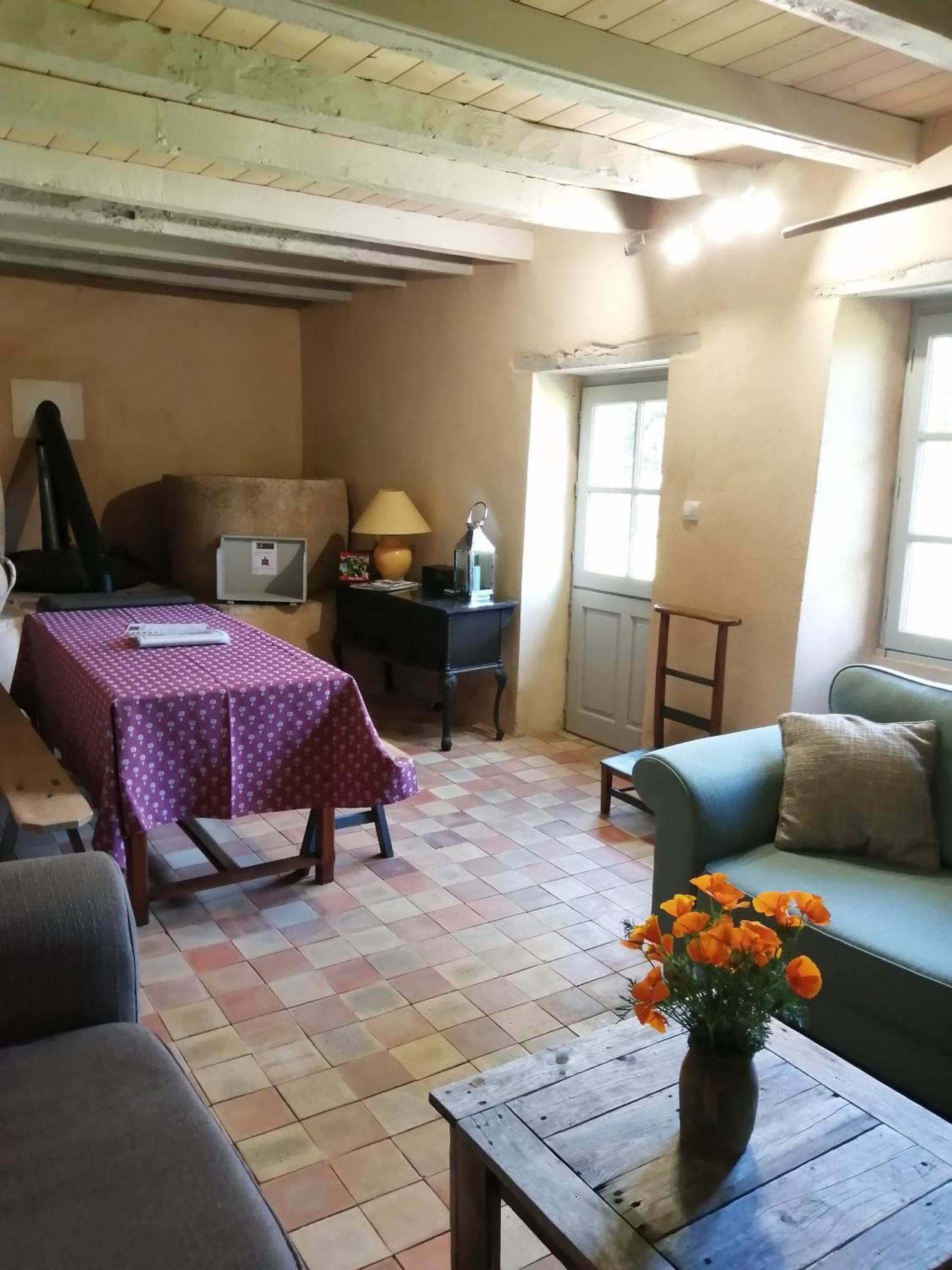 Bed and Breakfast La Jariette Airvault Exterior foto